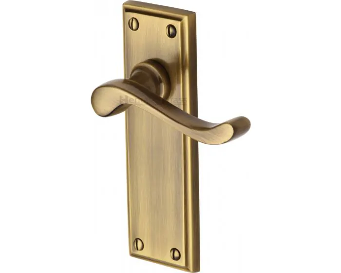 Antique brass door shop handles