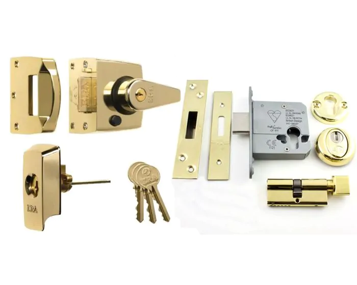 Cylinder door lock set discount