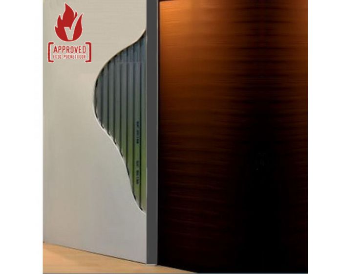 30 Minute Fire Rated Adjustable Sliding Pocket Single Door Kit To Suit Doors 626mm 1500mm Wide And Up To 2700mm High G Johns Sons