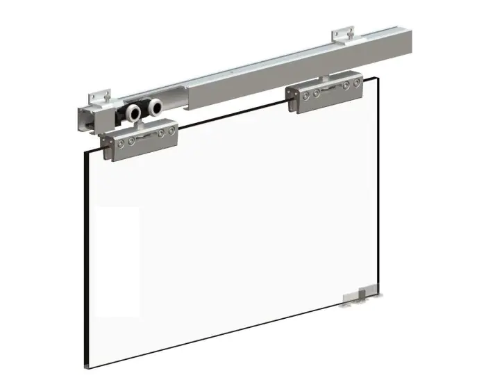 Sliding Door Gear System For 8 12mm Thick Glass Doors Up To 100kg In Weight G Johns Sons Sliding Door Gear System For 8 12mm, Heavy Glass Sliding Door Systems