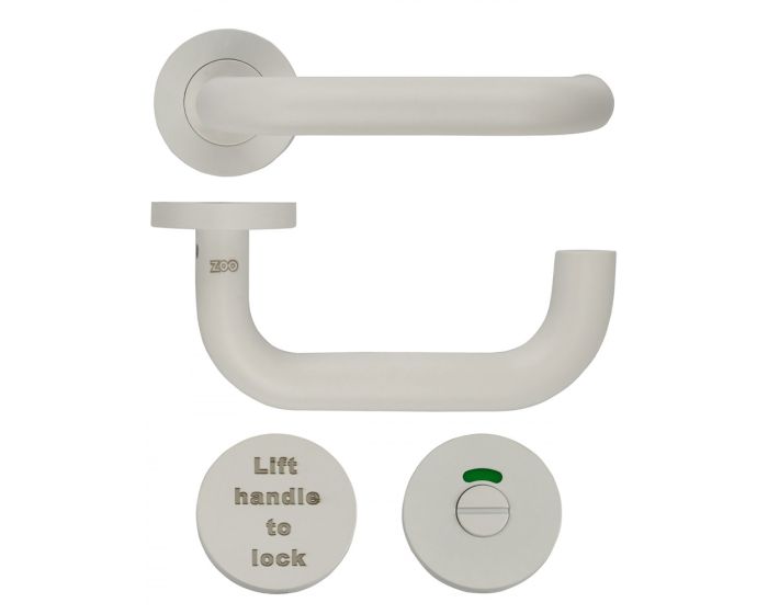 Lift Handle To Lock Accessible Roller Lock & Handle Set For Disabled