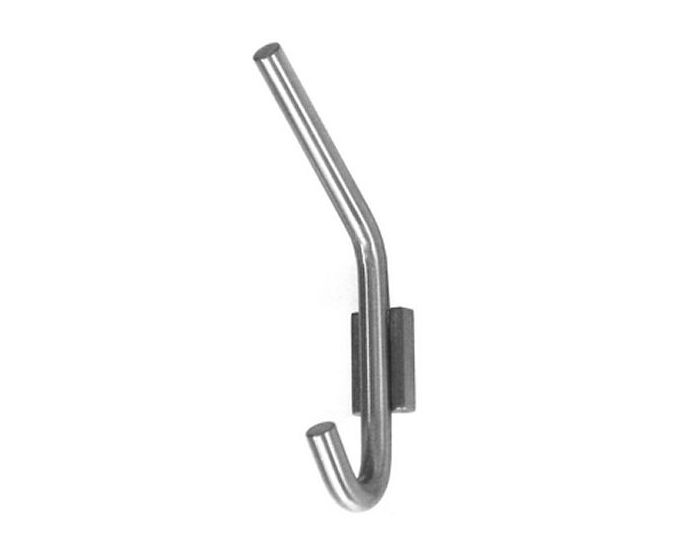 Hat & Coat Hook Satin Stainless Steel G Johns & Sons