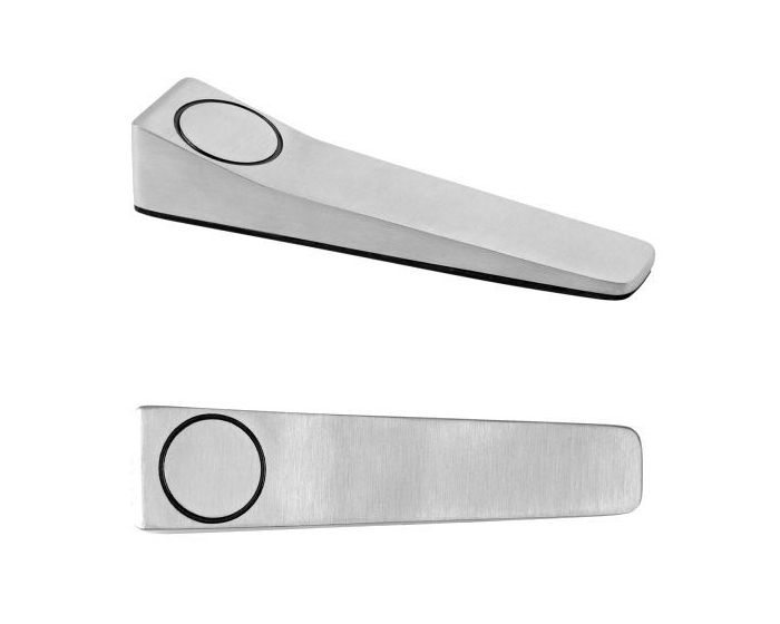 Satin Stainless Steel Door Wedge G Johns & Sons