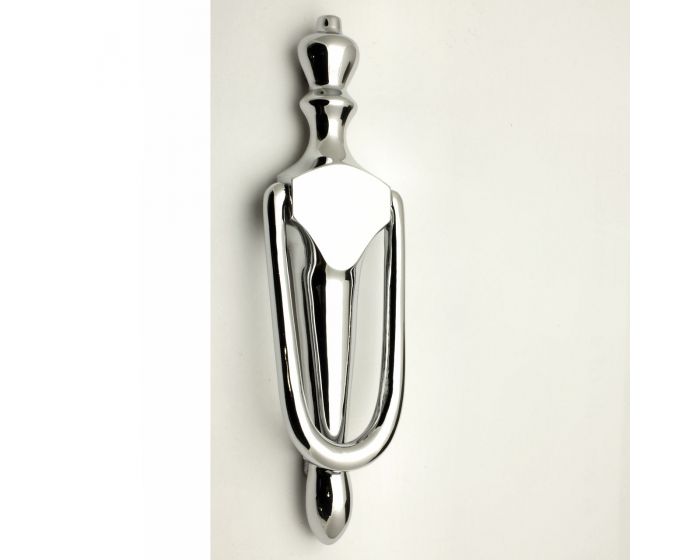 Belgravia Narrow Style Front Door Knocker Polished Chrome G Johns Sons Belgravia Narrow Style Front Door Knocker Polished Chrome G Johns Sons