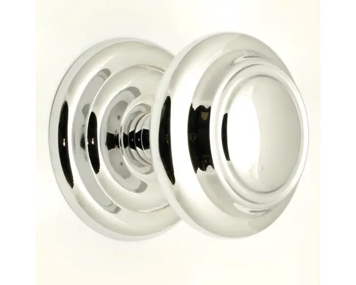Extra Large Centre Door Knob Polished Chrome G Johns Sons Extra Large Centre Door Knob Polished, Large Round Front Door Knob