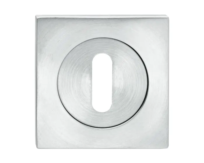 Madeira - Lever On Square Rose - Satin Stainless Steel | G Johns 
