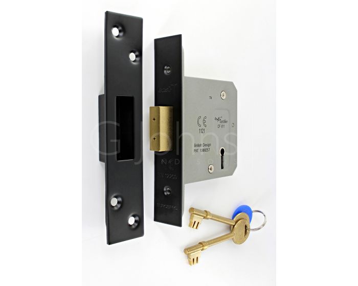 3 Lever Mortice Dead Lock Ce Marked Fire Rated Certifire Approved Matt Black G Johns Sons 3 Lever Mortice Dead Lock Ce Marked Fire Rated Certifire Approved Matt Black G Johns Sons