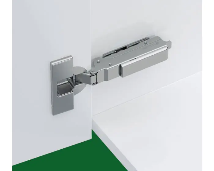 Overlay Hinge With Soft Close For Up To 36mm Thick Doors And Up To 19mm Overlay 0mm Mounting Plate G Johns Sons