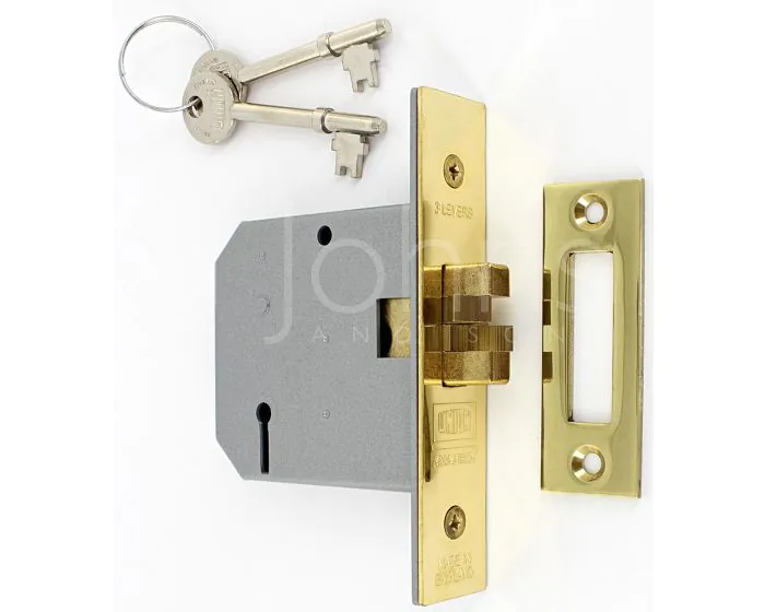 Sliding Door Claw Dead Lock Polished Brass Lacquered