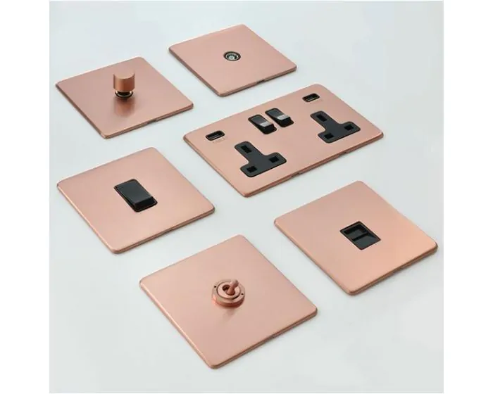 Copper store light switch