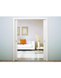 Eclisse Sliding Pocket Door System - Double Door Kit - To Suit 100mm Wall Thickness
