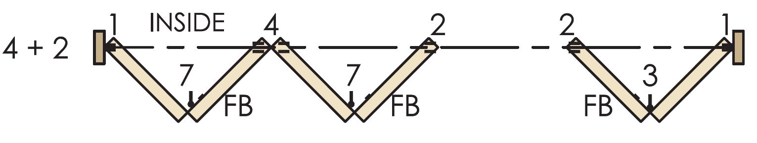 Brio Weatherfold 4s 100kg - 4 + 2 System For Outward Opening External Bi-Folding Doors