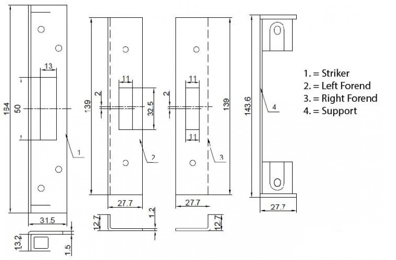 13mm-rebate-kit-for-use-with-architectural-dead-locks-matt-black-diagram 13mm-rebate-kit-for-use-with-architectural-dead-locks-matt-black-diagram