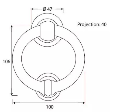 4-Inch-Ring-Door-Knocker-Face-Fixed-Diagram