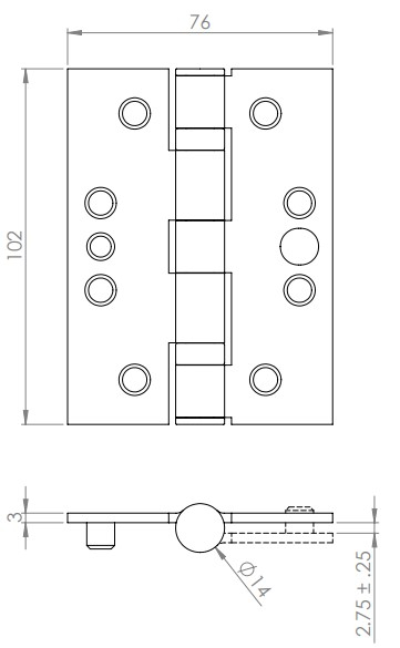 Ball-Bearing-Fire-Rated-Security-Hinges-Diagram Ball-Bearing-Fire-Rated-Security-Hinges-Diagram