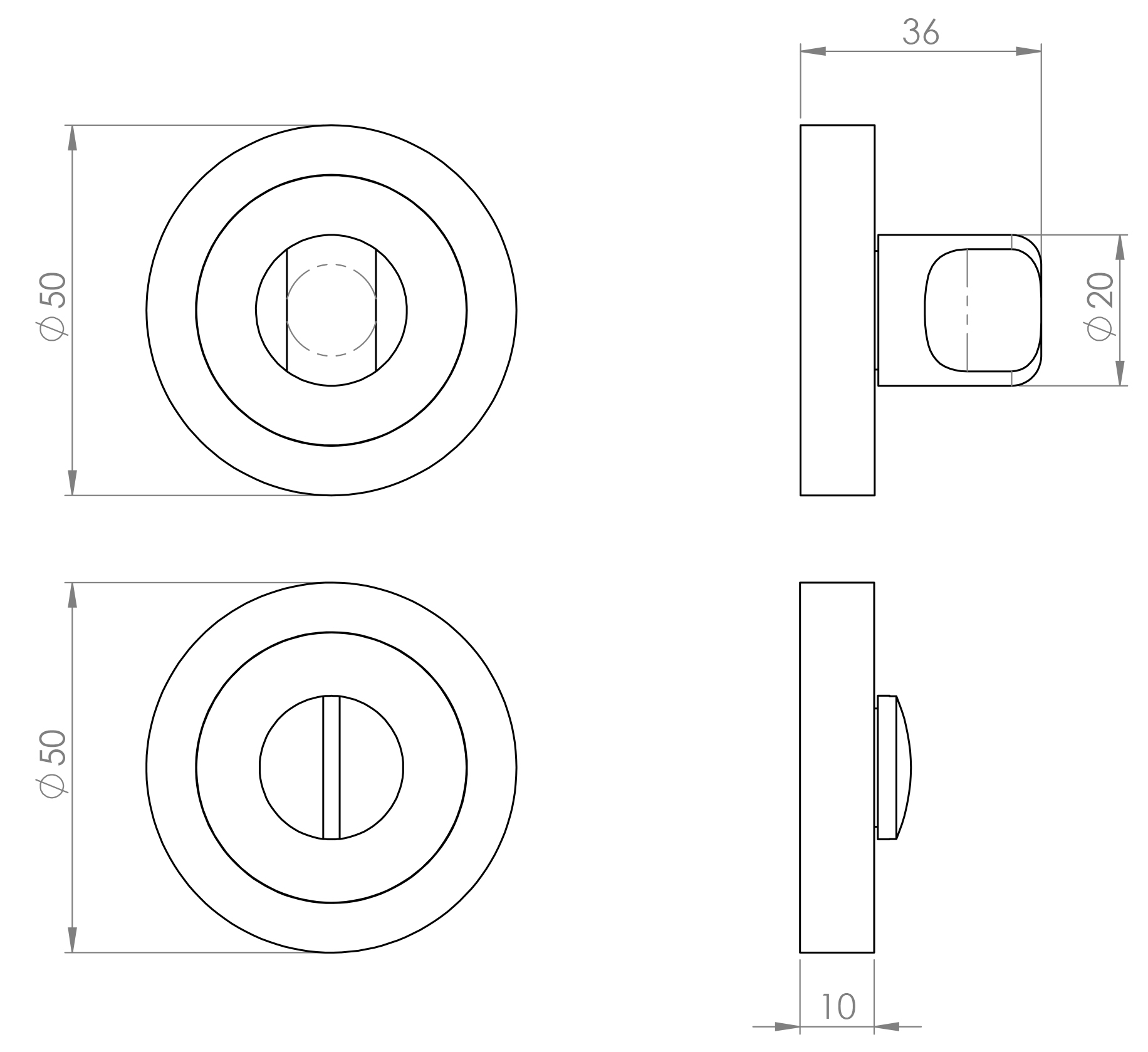 Bathroom turn & release set diagram Bathroom turn & release set diagram