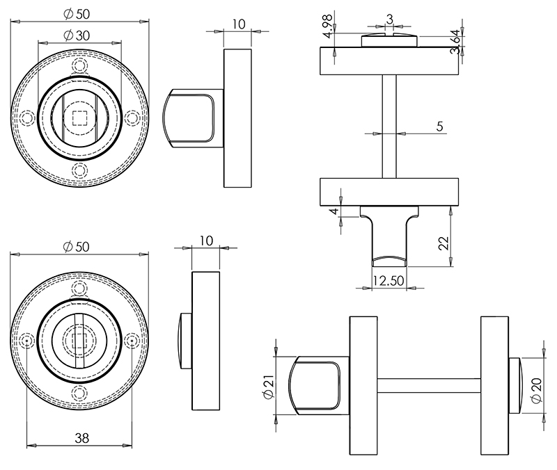 Bathroom-Turn-&-Release-Set-With-Concealed-Fix-Round-Rose-Diagram