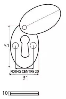 Blacksmith-Covered-Oval-Escutcheon-Face-Fixed-Diagram