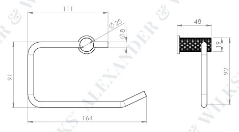 Brunel-Diamond-Knurled-Toilet-Roll-Holder-Diagram