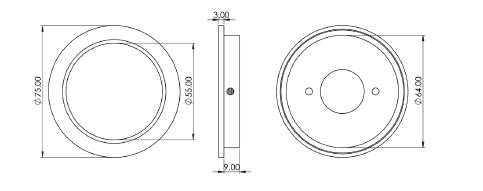 Circular-Flush-Pull-Handle-75mm-Diameter-Diagram