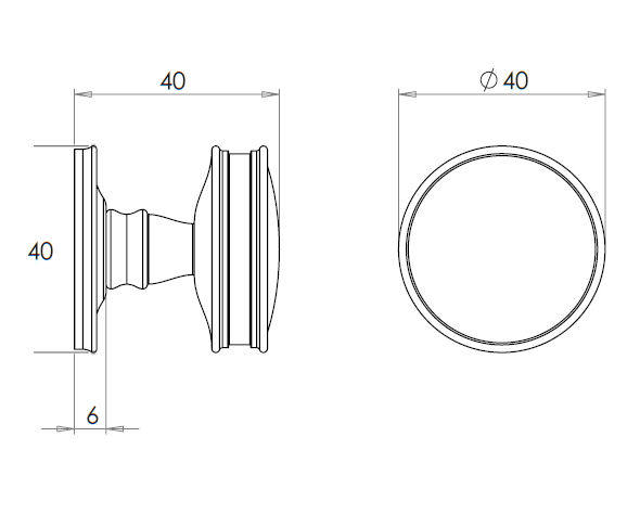 Classic-Design-Cupboard-Knob-Dimensions-Diagram Classic-Design-Cupboard-Knob-Dimensions-Diagram