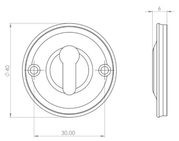 Classic-Pattern-Face-Fix-Standard-Profile-Escutcheon-40m-x-6mm-Diagram