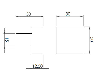 Cube-Square-Shape-Cupboard-Door-Knob-Dimensions-Diagram Cube-Square-Shape-Cupboard-Door-Knob-Dimensions-Diagram