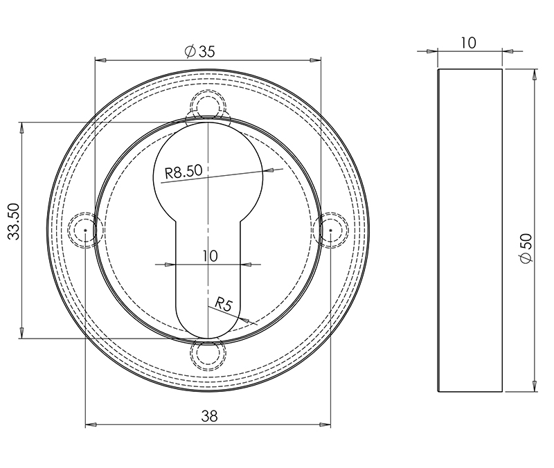 Euro-Profile-Escutcheon-With-Concealed-Fix-Round-Rose-Diagram