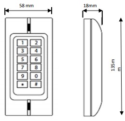 Keypad-With-Proximity-FOB-Reader-Diagram