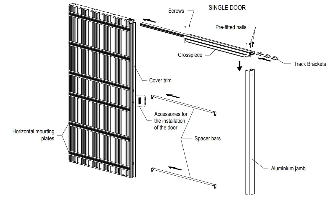 Scrigno-Single-Sliding-Pocket-Door-Kit-Fire-Rated-Kit-FD30-125mm-Finished-Wall-Diagram