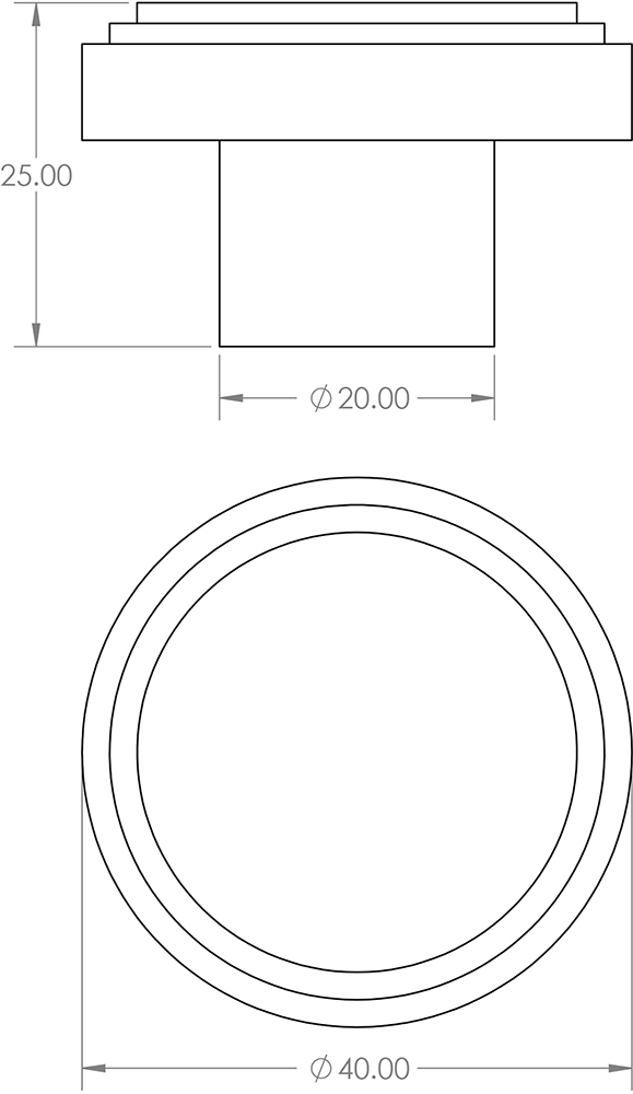 Stepped-Detail-Circular-Cupboard-Knob-2-Diagram