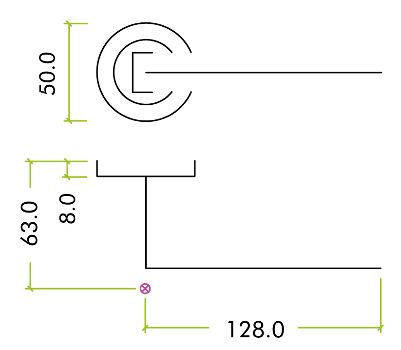 Varese-Round-Rose-Lever-Handles-Diagram