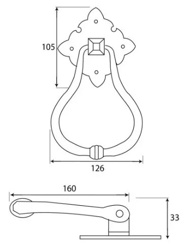 Windsor-Door-Knocker-Face-Fixed-Diagram