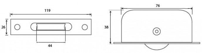 ball-bearing-pulleys-square-forend-for-sliding-sash-windows-with-solid-brass-and-black-powder-coated-wheel-diagram ball-bearing-pulleys-square-forend-for-sliding-sash-windows-with-solid-brass-and-black-powder-coated-wheel-diagram