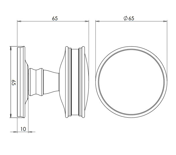 Classic-Design-Mortice-Knob-With-Concealed-Fixed-Rose-Dimensions-Diagram Classic-Design-Mortice-Knob-With-Concealed-Fixed-Rose-Dimensions-Diagram