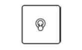 1 gang 2 way dolly toggle switch icon
