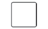 1 Gang Single Blank Plate Icon