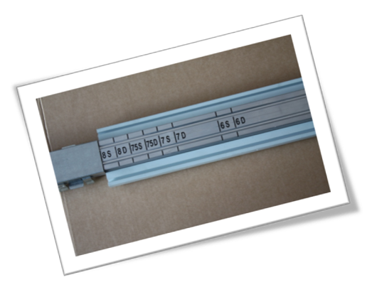 Scrigno Adjustable Pocket Door Kit - Pre-Marked Cutting Positions