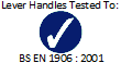 This door handle has been tested to the European performance standard BS EN 1906 2002